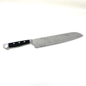 Cooks‎ JCPenney Santoku Knife Full Bolster Heavy 9.5 Inch Blade 15 Inch Overall